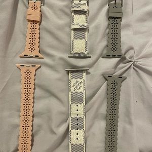 Women’s Apple Watch bands in assorted colors